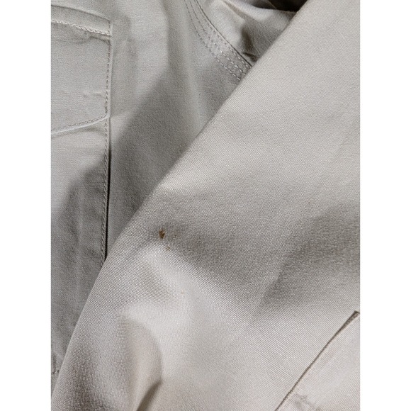 Patagonia Men's Small Tan 100% Cotton Canvas Long Sleeve Button Up Work Shirt - Picture 5 of 12